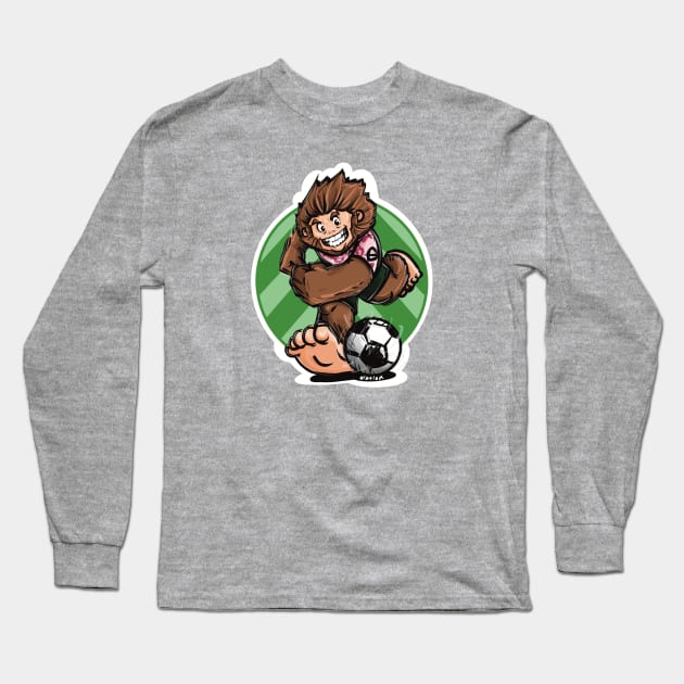 Cascadia Sasquatches Long Sleeve T-Shirt by BoldLineImages18